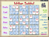 Ichiban Sudoku screenshot